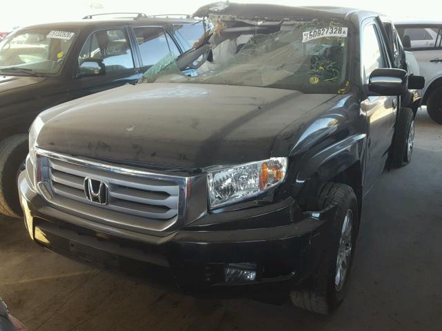 5FPYK1F41DB014422 - 2013 HONDA RIDGELINE BLACK photo 2