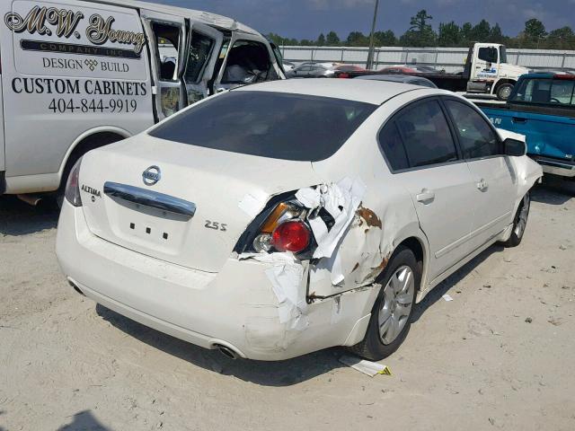 1N4AL2APXAN486474 - 2010 NISSAN ALTIMA BAS WHITE photo 4