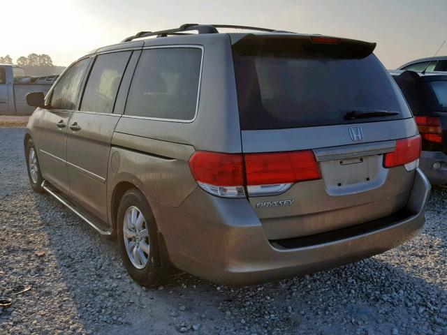 5FNRL3H7XAB049176 - 2010 HONDA ODYSSEY EX GOLD photo 3