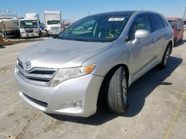 4T3ZK11A69U011480 - 2009 TOYOTA VENZA SILVER photo 2