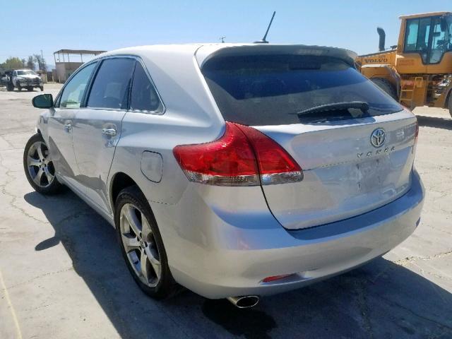 4T3ZK11A69U011480 - 2009 TOYOTA VENZA SILVER photo 3