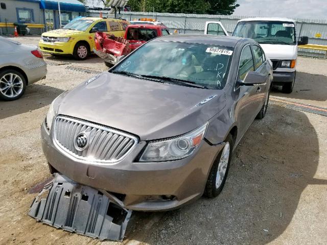 1G4GD5ER2CF337550 - 2012 BUICK LACROSSE P BEIGE photo 2