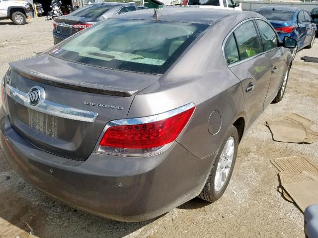 1G4GD5ER2CF337550 - 2012 BUICK LACROSSE P BEIGE photo 4