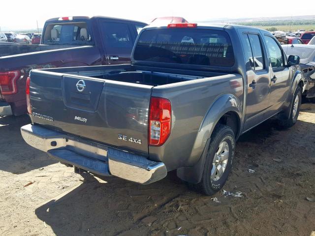 1N6AD07W39C424610 - 2009 NISSAN FRONTIER C GRAY photo 4