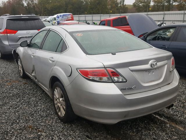 1YVHZ8CA4A5M00220 - 2010 MAZDA 6 I SILVER photo 3