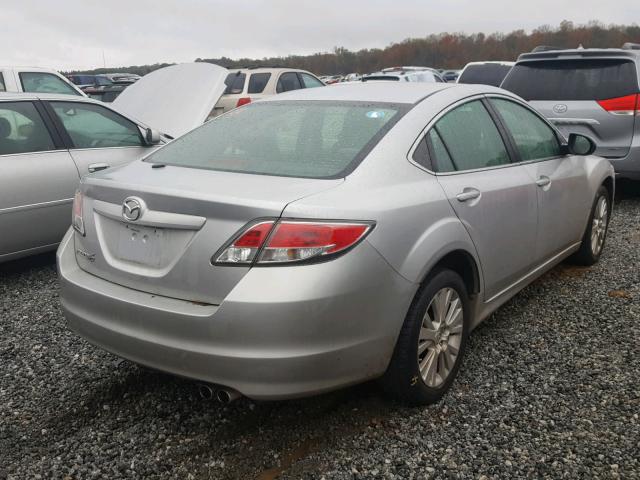 1YVHZ8CA4A5M00220 - 2010 MAZDA 6 I SILVER photo 4