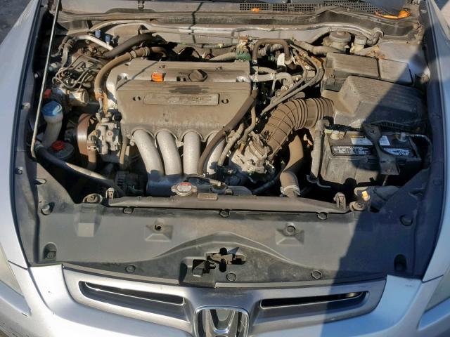 1HGCM55473A818710 - 2003 HONDA ACCORD LX SILVER photo 7