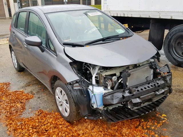 3N1CE2CP5JL362366 - 2018 NISSAN VERSA NOTE GRAY photo 1