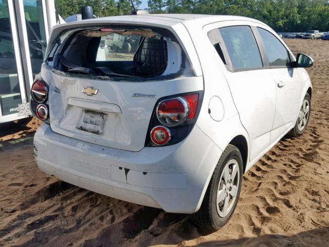 1G1JA6SH0G4173732 - 2016 CHEVROLET SONIC LS 白色 照片 4