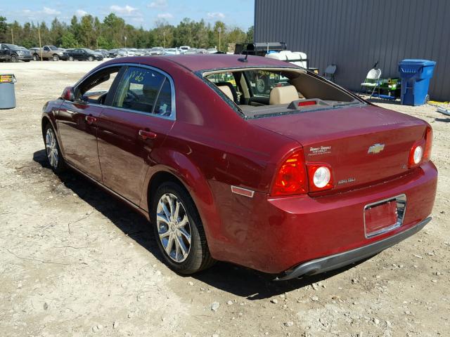 1G1ZJ57B98F182095 - 2008 CHEVROLET MALIBU 2LT RED photo 3