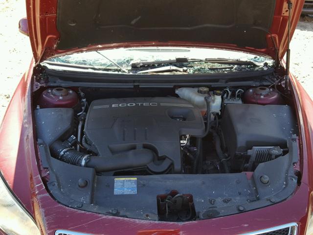 1G1ZJ57B98F182095 - 2008 CHEVROLET MALIBU 2LT RED photo 7