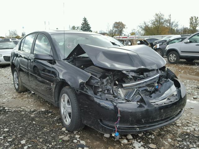 1G8AJ55F87Z196121 - 2007 SATURN ION LEVEL BLACK photo 1