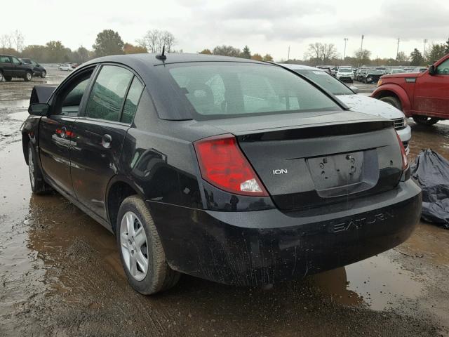 1G8AJ55F87Z196121 - 2007 SATURN ION LEVEL BLACK photo 3