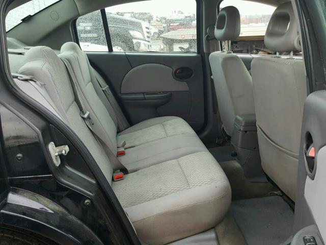 1G8AJ55F87Z196121 - 2007 SATURN ION LEVEL BLACK photo 6