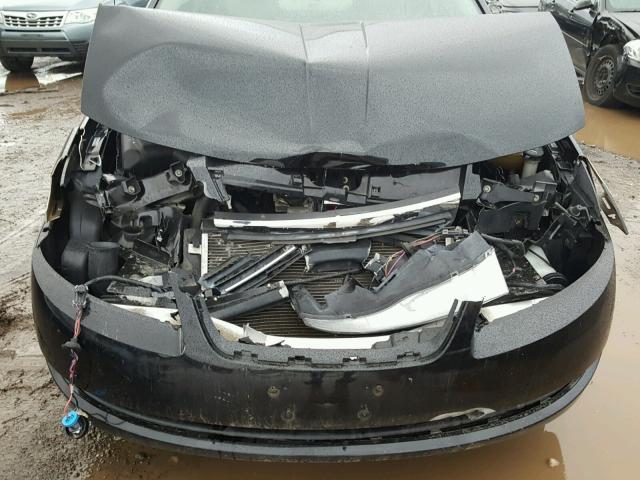 1G8AJ55F87Z196121 - 2007 SATURN ION LEVEL BLACK photo 9