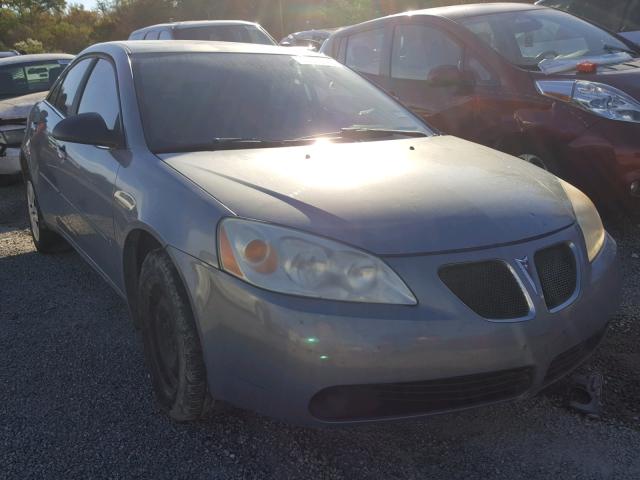 1G2ZF58B774190699 - 2007 PONTIAC G6 VALUE L BLUE photo 1