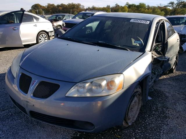 1G2ZF58B774190699 - 2007 PONTIAC G6 VALUE L BLUE photo 2