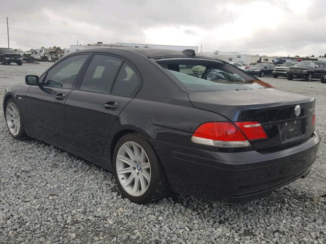 WBAHL83506DT03844 - 2006 BMW 750 I BLACK photo 3