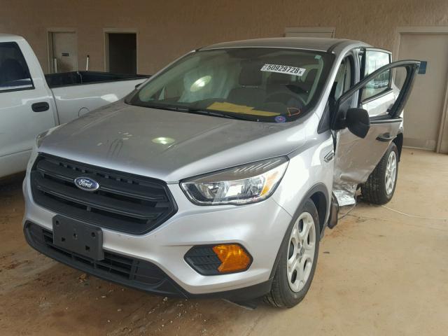 1FMCU0F7XHUC67460 - 2017 FORD ESCAPE S SILVER photo 2