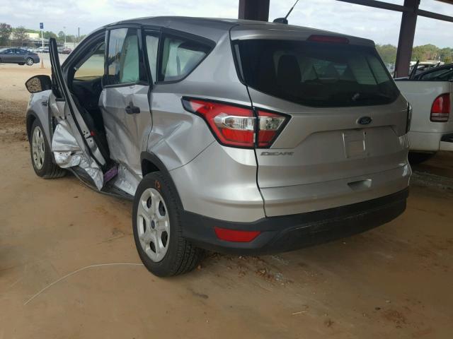 1FMCU0F7XHUC67460 - 2017 FORD ESCAPE S SILVER photo 3