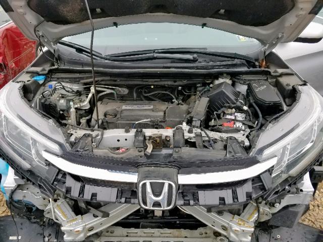 2HKRM4H74FH646013 - 2015 HONDA CR-V EXL SILVER photo 7