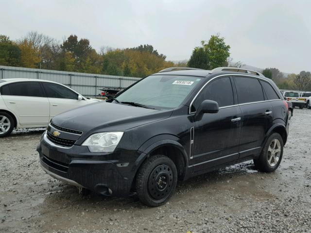 3GNAL3E59CS590690 - 2012 CHEVROLET CAPTIVA SP BLACK photo 2