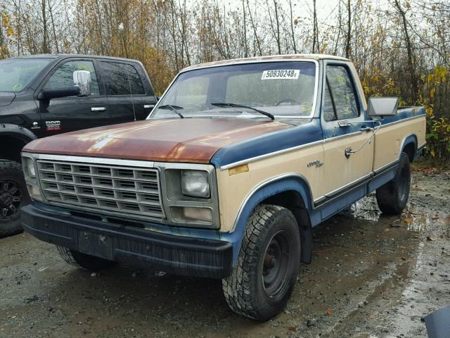 F25ERGG3465 - 1980 FORD PICK UP BLUE photo 2