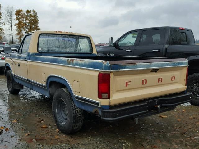 F25ERGG3465 - 1980 FORD PICK UP BLUE photo 3