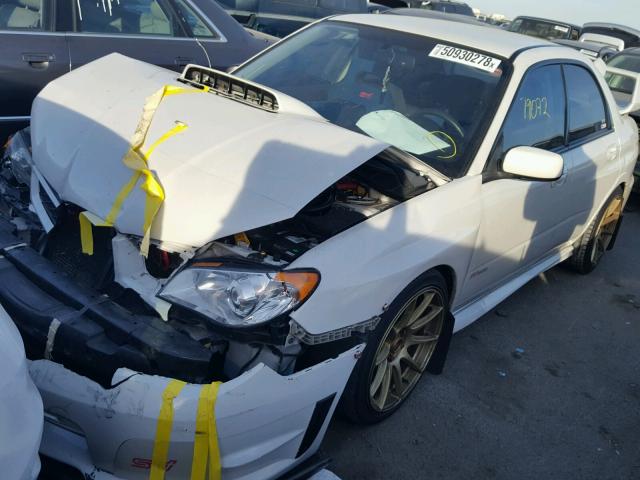 JF1GD76657L518689 - 2007 SUBARU IMPREZA WR WHITE photo 1