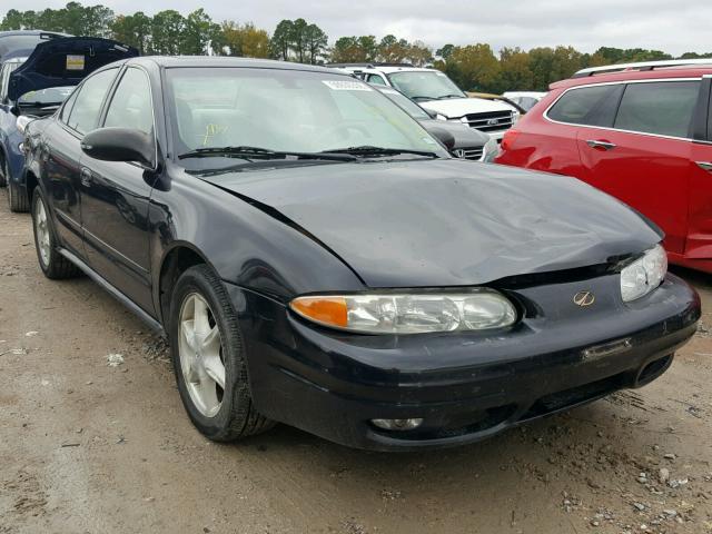 1G3NL52E33C155583 - 2003 OLDSMOBILE ALERO GL BLACK photo 1