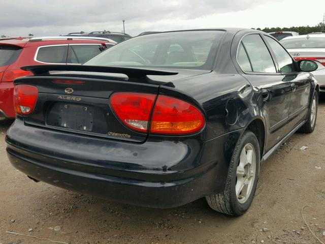 1G3NL52E33C155583 - 2003 OLDSMOBILE ALERO GL BLACK photo 4