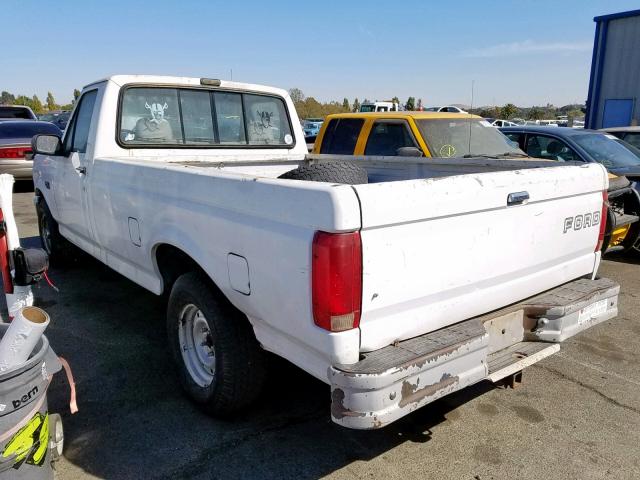 1FTDF15Y2NLA09910 - 1992 FORD F150 WHITE photo 3