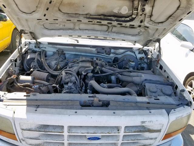 1FTDF15Y2NLA09910 - 1992 FORD F150 WHITE photo 7