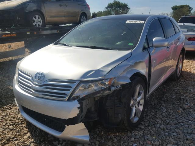 4T3ZK3BB0BU035878 - 2011 TOYOTA VENZA BASE SILVER photo 2