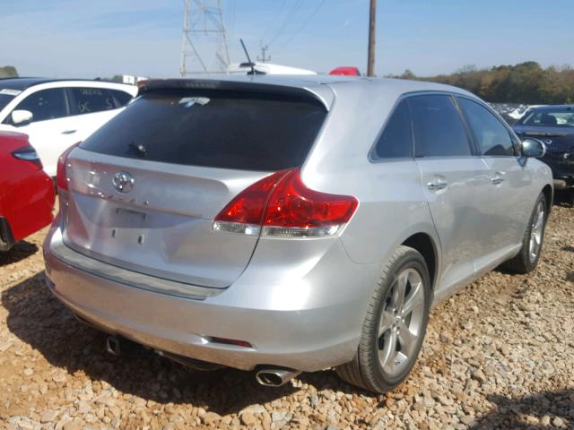 4T3ZK3BB0BU035878 - 2011 TOYOTA VENZA BASE SILVER photo 4