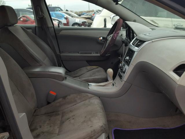 1G1ZG57B39F228729 - 2009 CHEVROLET MALIBU LS შავი ფოტო 5
