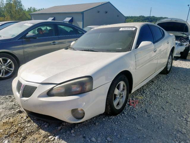 2G2WP552661272857 - 2006 PONTIAC GRAND PRIX WHITE photo 2