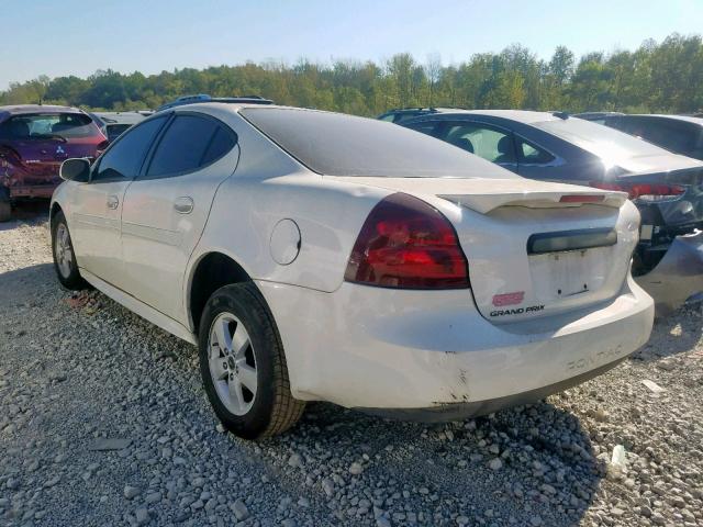 2G2WP552661272857 - 2006 PONTIAC GRAND PRIX WHITE photo 3