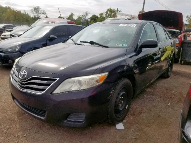 4T1BF3EK2BU179538 - 2011 TOYOTA CAMRY BASE BLACK photo 2