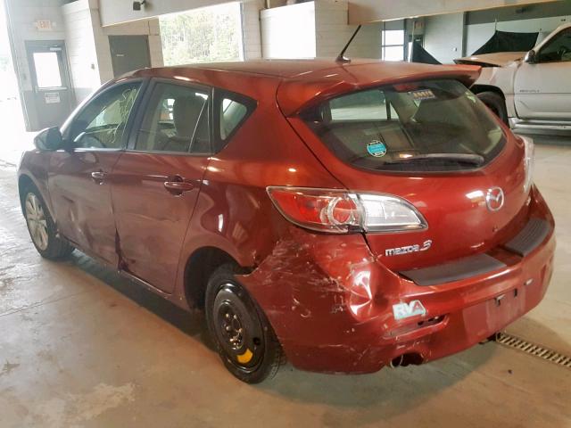 JM1BL1H52A1130752 - 2010 MAZDA 3 S BURGUNDY photo 3