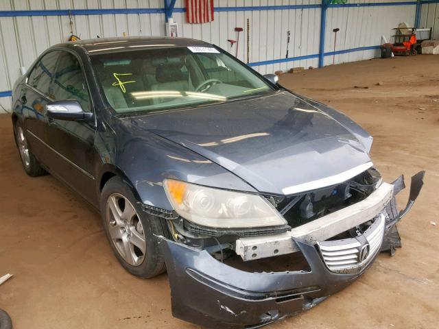 JH4KB16525C012697 - 2005 ACURA RL GRAY photo 1