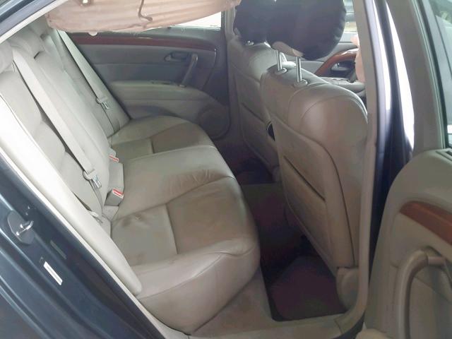 JH4KB16525C012697 - 2005 ACURA RL GRAY photo 6