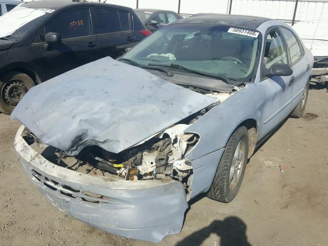 1FAHP55U93G132375 - 2003 FORD TAURUS SES GRAY photo 2