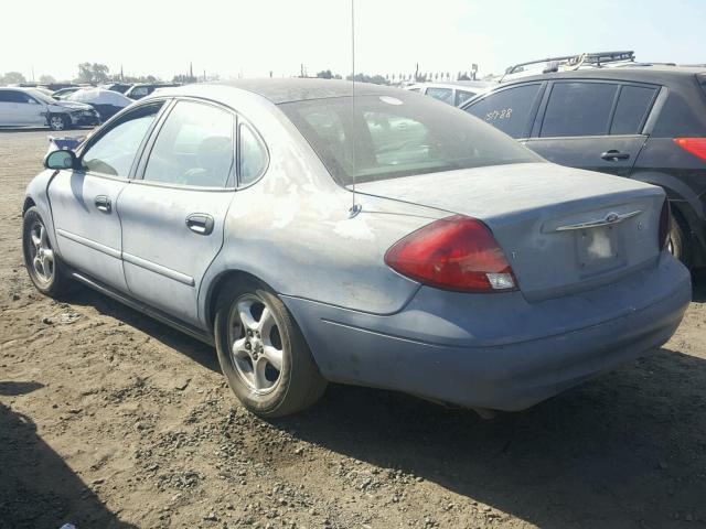 1FAHP55U93G132375 - 2003 FORD TAURUS SES GRAY photo 3