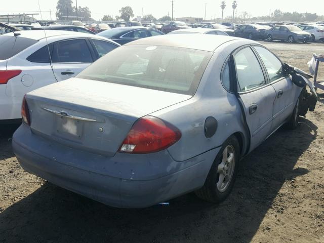 1FAHP55U93G132375 - 2003 FORD TAURUS SES GRAY photo 4