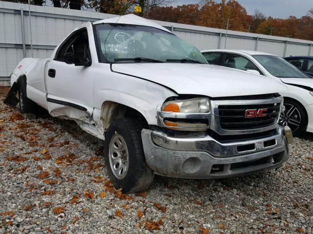 1GTEK14X15Z184770 - 2005 GMC NEW SIERRA WHITE photo 1