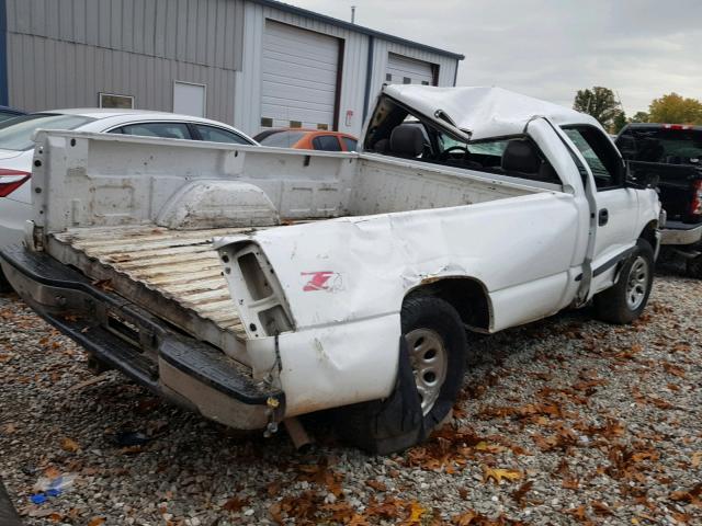 1GTEK14X15Z184770 - 2005 GMC NEW SIERRA WHITE photo 4