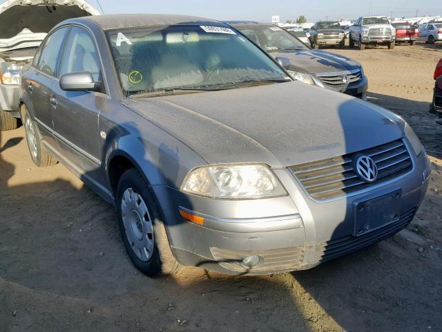 WVWPD63B72P227683 - 2002 VOLKSWAGEN PASSAT GLS GRAY photo 1