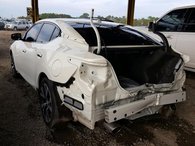 1N4AA6AP8HC410688 - 2017 NISSAN MAXIMA 3.5 WHITE photo 3