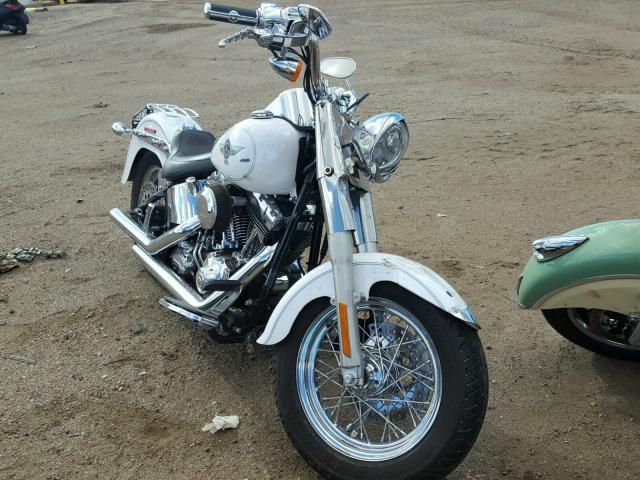 1HD1BXB176Y033647 - 2006 HARLEY-DAVIDSON FLSTFI WHITE photo 1